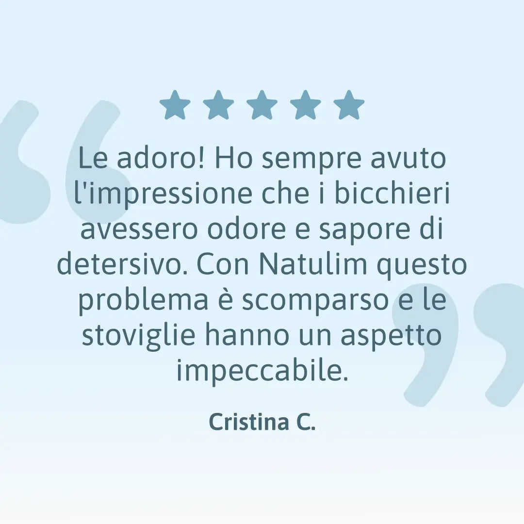 Eco Pastiglie Lavastoviglie 6 in 1 - 60 lavaggi Natulim