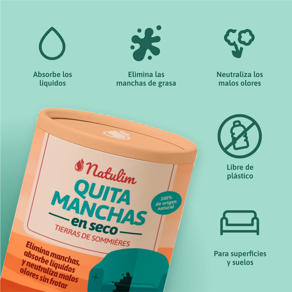 Smacchiatore a Secco - Terra di Sommières Natulim