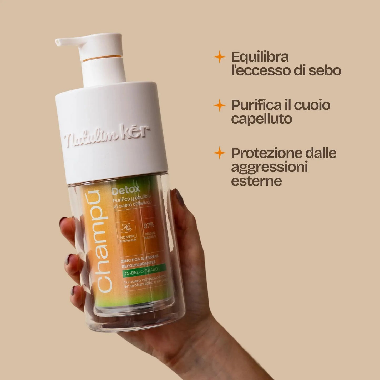 Shampoo Detox - CHAMPÚ DETOX - FEATURES PRODUCTO