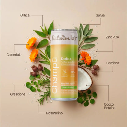 Shampoo Detox - CHAMPÚ DETOX - INGREDIENTES