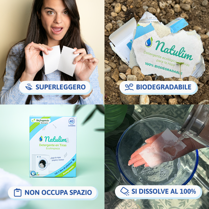 Kit Annuale Detersivo in Fogli - 360 lavaggi