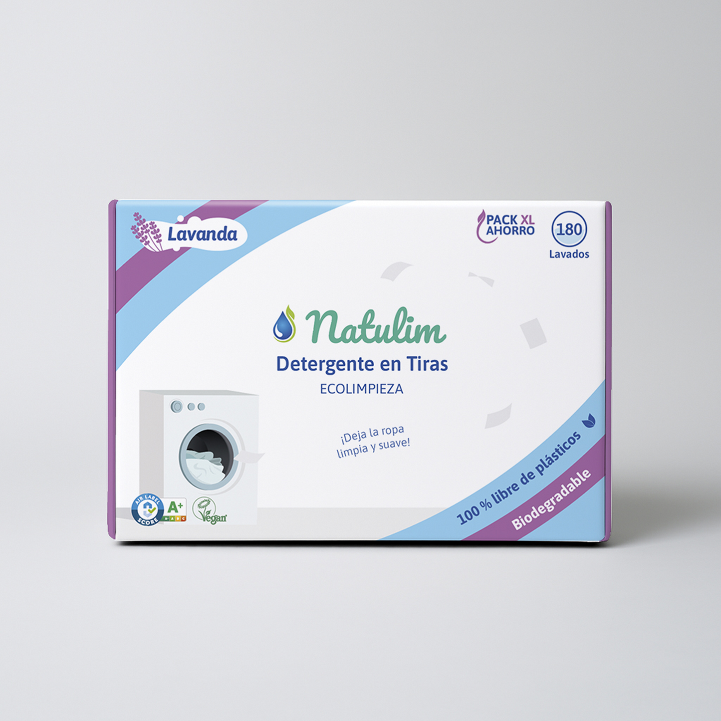 Pack Annuale Eco-Foglietti per lavatrice Natulim - 360 lavaggi