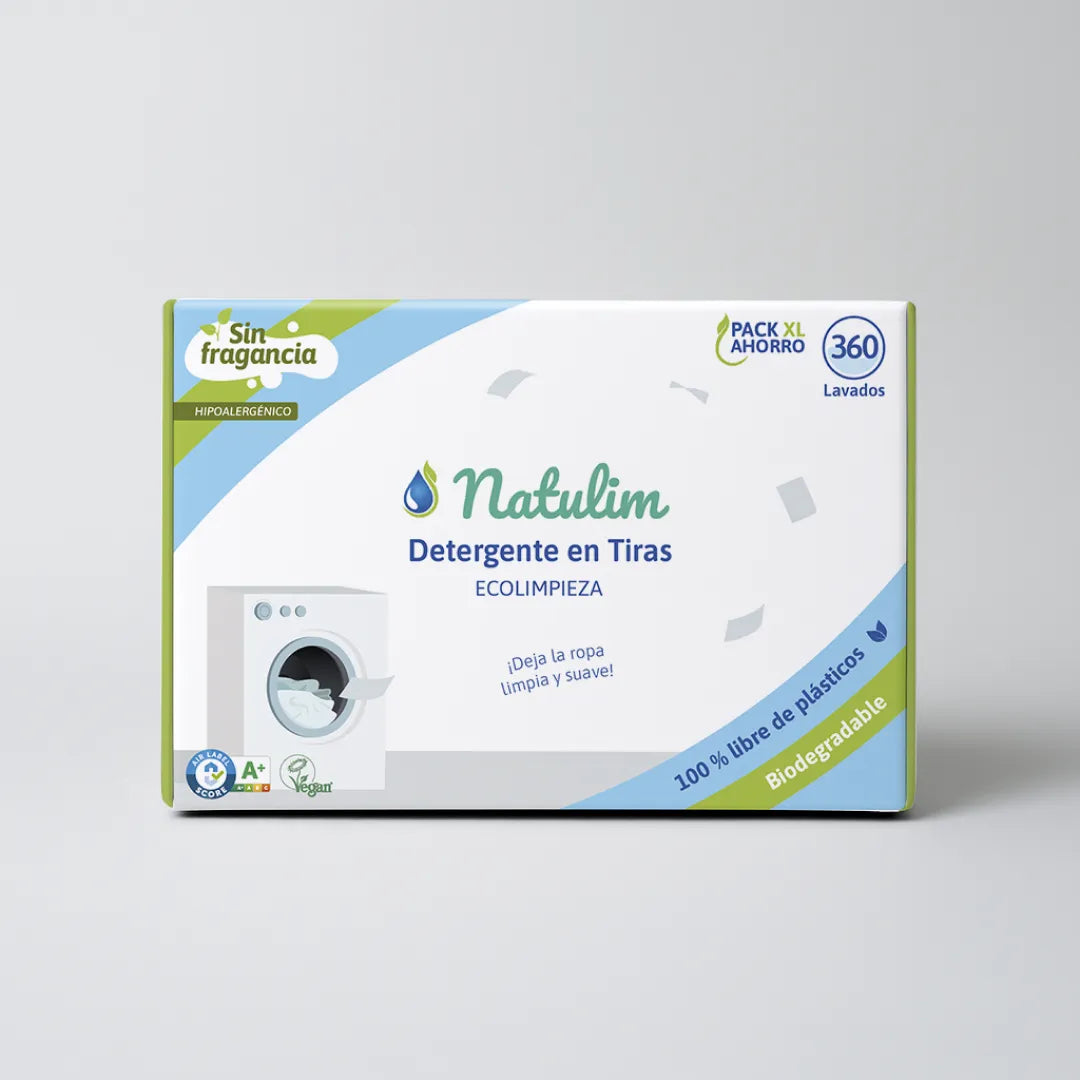 Kit Annuale Detergente in Fogli - 360 lavaggi