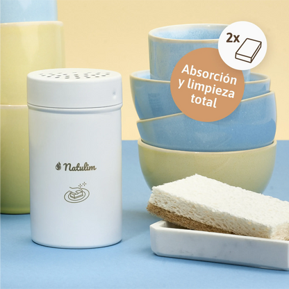 2 Spugne Vegane per Lavastoviglie Natulim