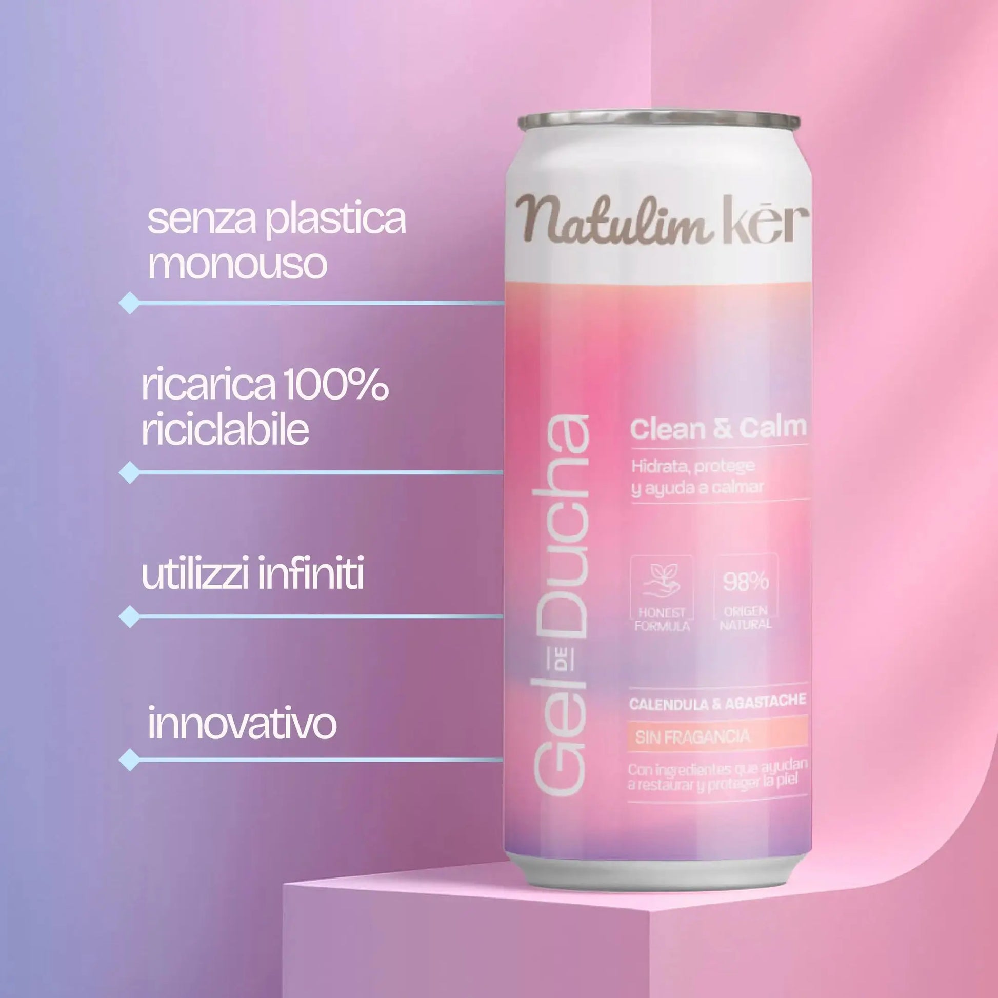 Gel Clean&Calm - FEATURES LATA