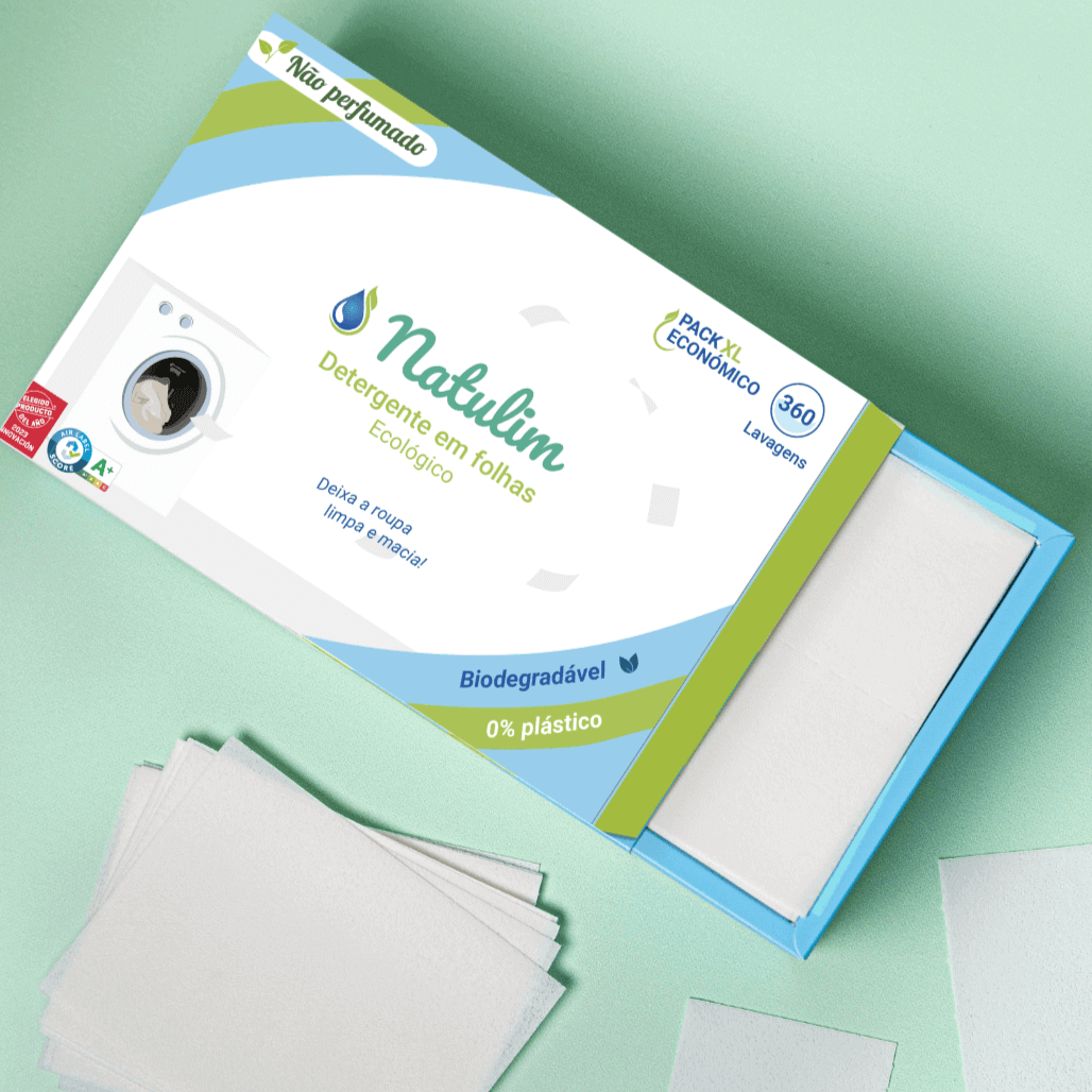 Pack Annuale Eco-Foglietti per lavatrice Natulim - 360 lavaggi