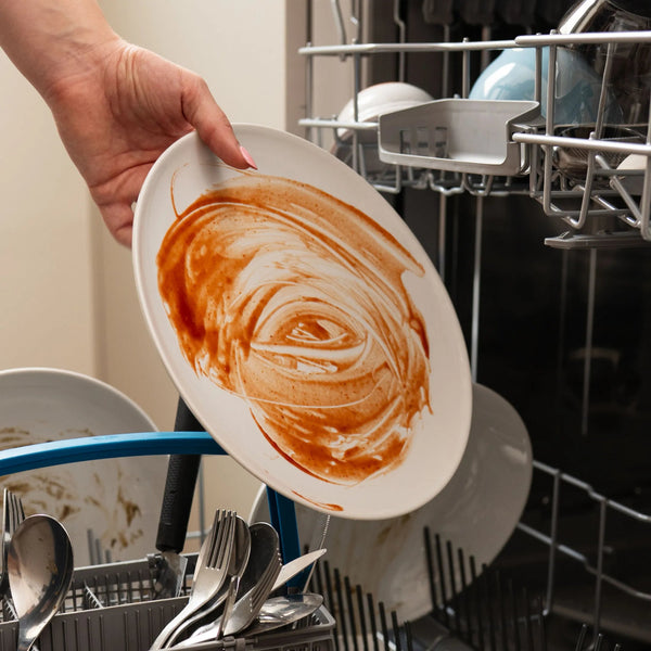 Grease and dried-on food