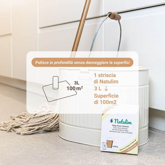 Detergente per Pavimenti - 30 Eco-Foglietti – Natulim