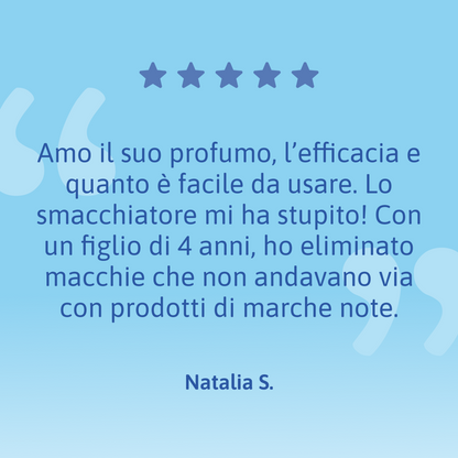 Smacchiatore + 2 Spugne