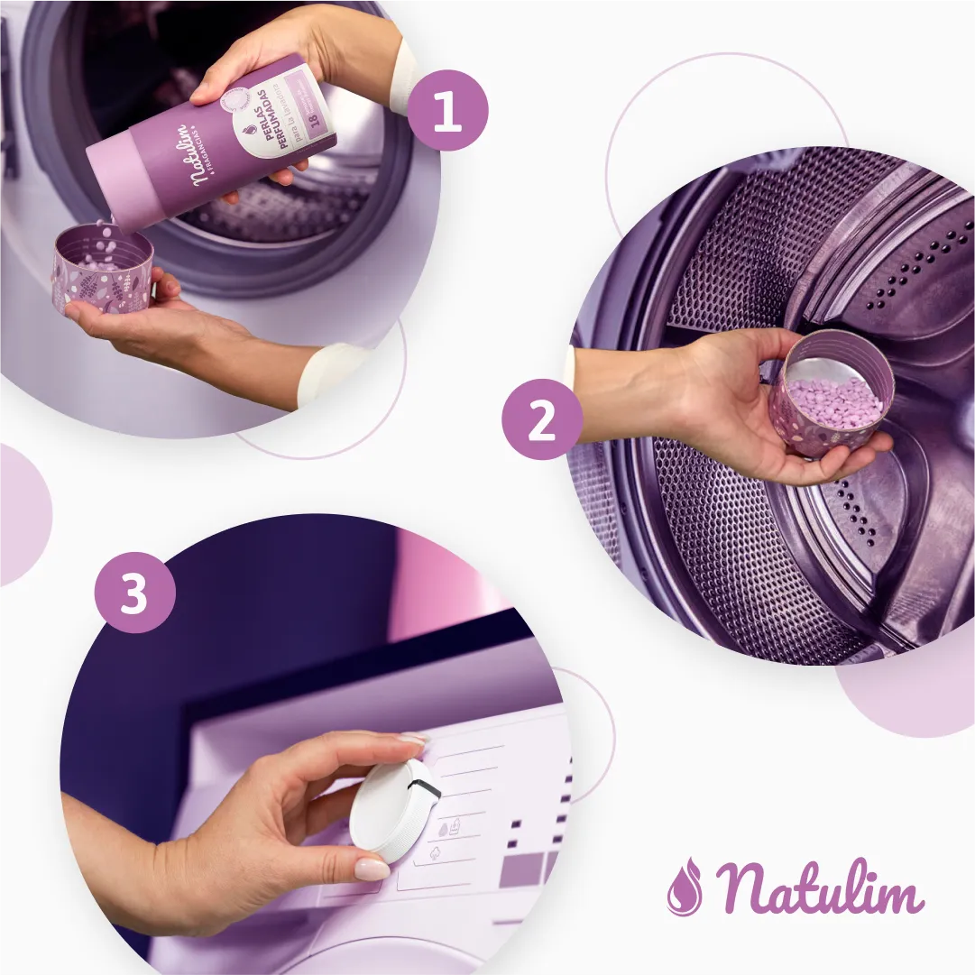 Kit Detergente e Perle Profumate
