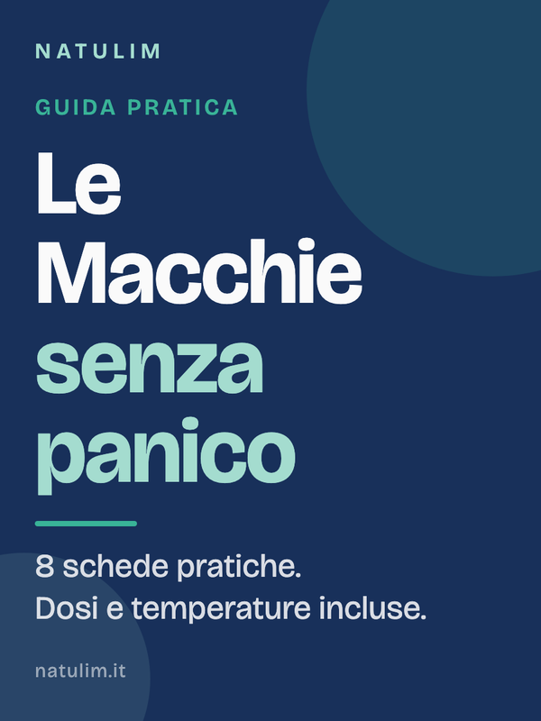 Le macchie, senza panico