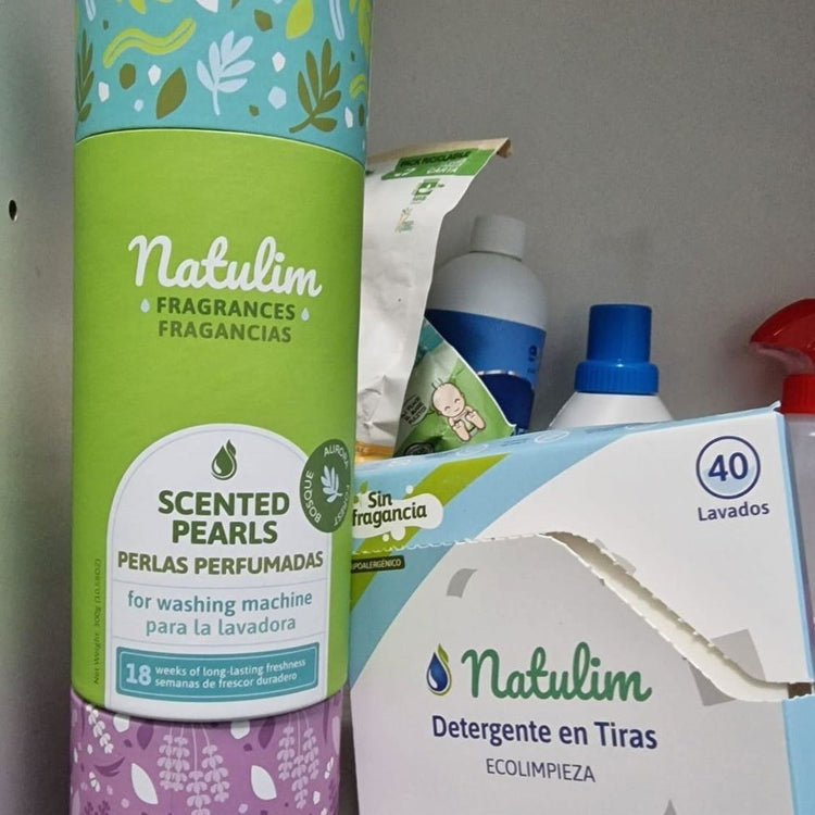 Foto di una cliente con le perle profumate Natulim