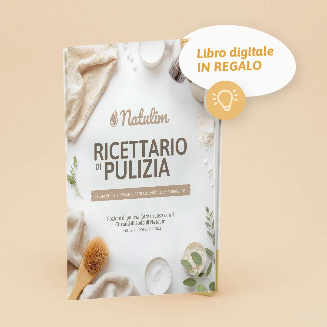Ricettario Digitale di Pulizia Natulim in regalo con il tuo ordine