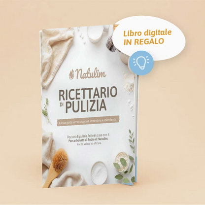 Ricettario Digitale di Pulizia Natulim in regalo con il tuo ordine